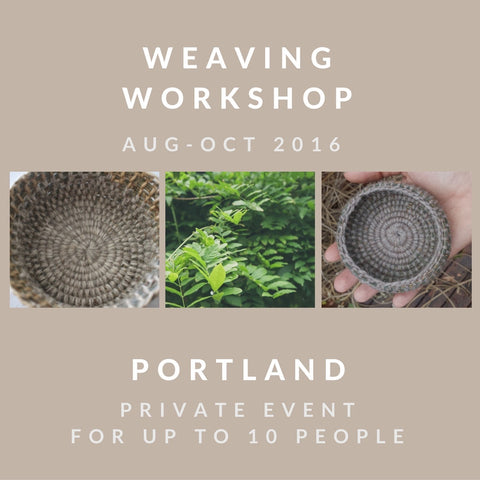 Private Weaving Experience October 2016 Portland, OR - The Woven Dream
 - 1